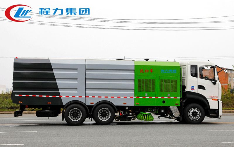 高配東風天龍洗掃車