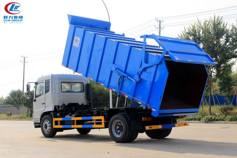 密封無泄露廂式對接垃圾車