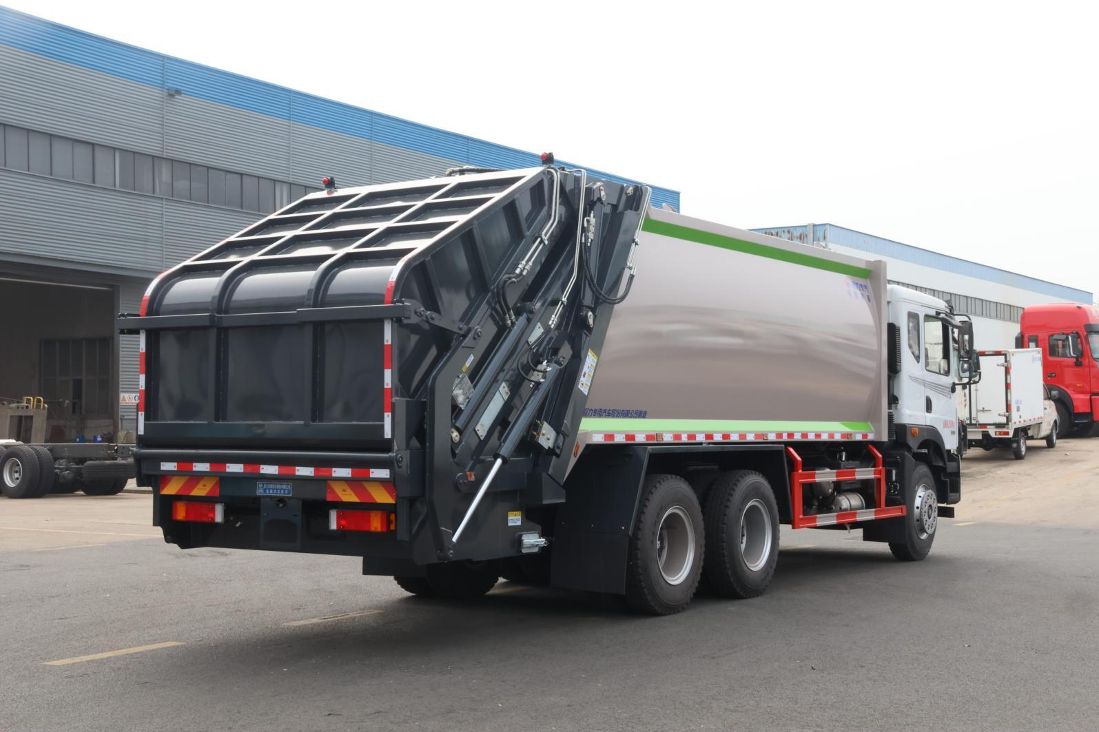 (20方)東風華神后雙橋壓縮垃圾車